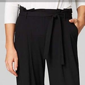 J Jill Paper Bag Waist Pants Black